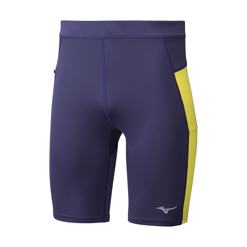 Panske Legíny Mizuno Impulse Core Mid Bezecke Tmavo Nachový Vypredaj YJBQ68503
